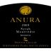 Anura Vineyards Private Cellar Reserve Syrah Mourvedre 2005 Front Label
