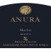 Anura Vineyards Private Cellar Reserve Merlot 2008 Front Label