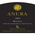 Anura Vineyards Private Cellar Maestro 2004 Front Label