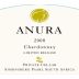 Anura Vineyards Private Cellar Limited Release Chardonnay 2008 Front Label