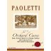 Paoletti Orchard Cuvee Red 2010 Front Label