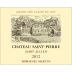 Chateau Saint-Pierre 2012 Front Label