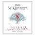 Villa San-Juliette Cabernet Sauvignon 2012 Front Label