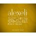 AlexEli Vineyard & Winery Pinot Noir 2012 Front Label