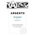 Argento Bonarda 2012 Front Label