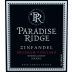 Paradise Ridge Branham Vineyard Zinfandel 2013 Front Label