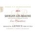 Arnoux Pere & Fils Savigny-les-Beaune Les Pimentiers 2011 Front Label