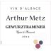 Arthur Metz Arthur Metz Gewurztraminer 2014 Front Label