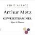 Arthur Metz Arthur Metz Gewurztraminer 2013 Front Label