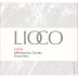 Lioco Indica Rose 2016 Front Label