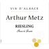 Arthur Metz Alsace Riesling 2014 Front Label