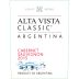 Alta Vista Classic Cabernet Sauvignon 2015 Front Label