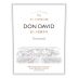 El Esteco Don David Reserve Torrontes 2016 Front Label