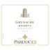 Parducci Reserve Grenache 2012 Front Label