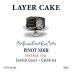 Layer Cake Pinot Noir 2015 Front Label
