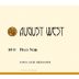 August West Pinot Noir 2011 Front Label