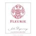 Domaine Jules Desjourneys Fleurie 2010 Front Label