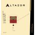 Undurraga Altazor Red 2007 Front Label