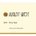 August West Pinot Noir 2013 Front Label