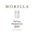 Az. Ag. Morella Old Vines Primitivo 2007 Front Label