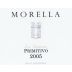 Az. Ag. Morella La Signora Primitivo 2005 Front Label