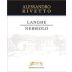 Alessandro Rivetto Langhe Nebbiolo 2014 Front Label