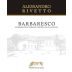 Alessandro Rivetto Barbaresco 2011 Front Label