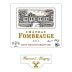 Chateau Fombrauge 2013 Front Label