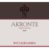 Azienda Agricola Boccadigabbia Marche Akronte Cabernet Sauvignon 2007 Front Label