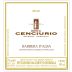 Bric Cenciurio Barbera d'Alba 2012 Front Label