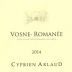 Cyprien Arlaud Vosne-Romanee 2014 Front Label