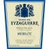 Vino de Eyzaguirre Merlot 2014 Front Label