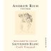 Andrew Rich Croft Vineyard Sauvignon Blanc 2015 Front Label