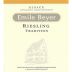 Domaine Emile Beyer Tradition Riesling 2015 Front Label