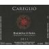 Azienda Agricola Careglio di Careglio Pierangelo Barbera d'Alba 2011 Front Label