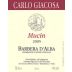 Carlo Giacosa Barbera d'Alba Mucin 2005 Front Label
