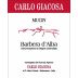 Carlo Giacosa Barbera d'Alba Mucin 2014 Front Label