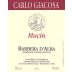 Carlo Giacosa Barbera d'Alba Mucin 2008 Front Label