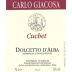 Carlo Giacosa Dolcetto d'Alba Cuchet 2008 Front Label