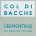 Azienda Agricola Col di Bacche Maremma Toscana Vermentino 2014 Front Label
