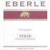 Eberle Steinbeck Vineyard Syrah 1996 Front Label