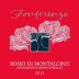 Fonterenza Rosso di Montalcino 2013 Front Label