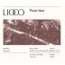 Lioco Saveria Pinot Noir 2015 Front Label