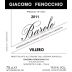 Giacomo Fenocchio Barolo Villero 2011 Front Label