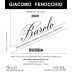 Giacomo Fenocchio Barolo Bussia 2009 Front Label