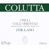 Azienda Agricola Giorgio Calutta Colli Orientali del Friuli Friulano 2015 Front Label