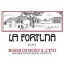 La Fortuna Rosso di Montalcino 2010 Front Label