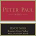 Peter Paul Mill Station Road Pinot Noir 2012 Front Label