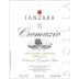 Azienda Agricola Lanzara Sicilia Cromazio Rosso 2004 Front Label