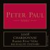 Peter Paul Bacigalupi Vineyard Chardonnay 2008 Front Label